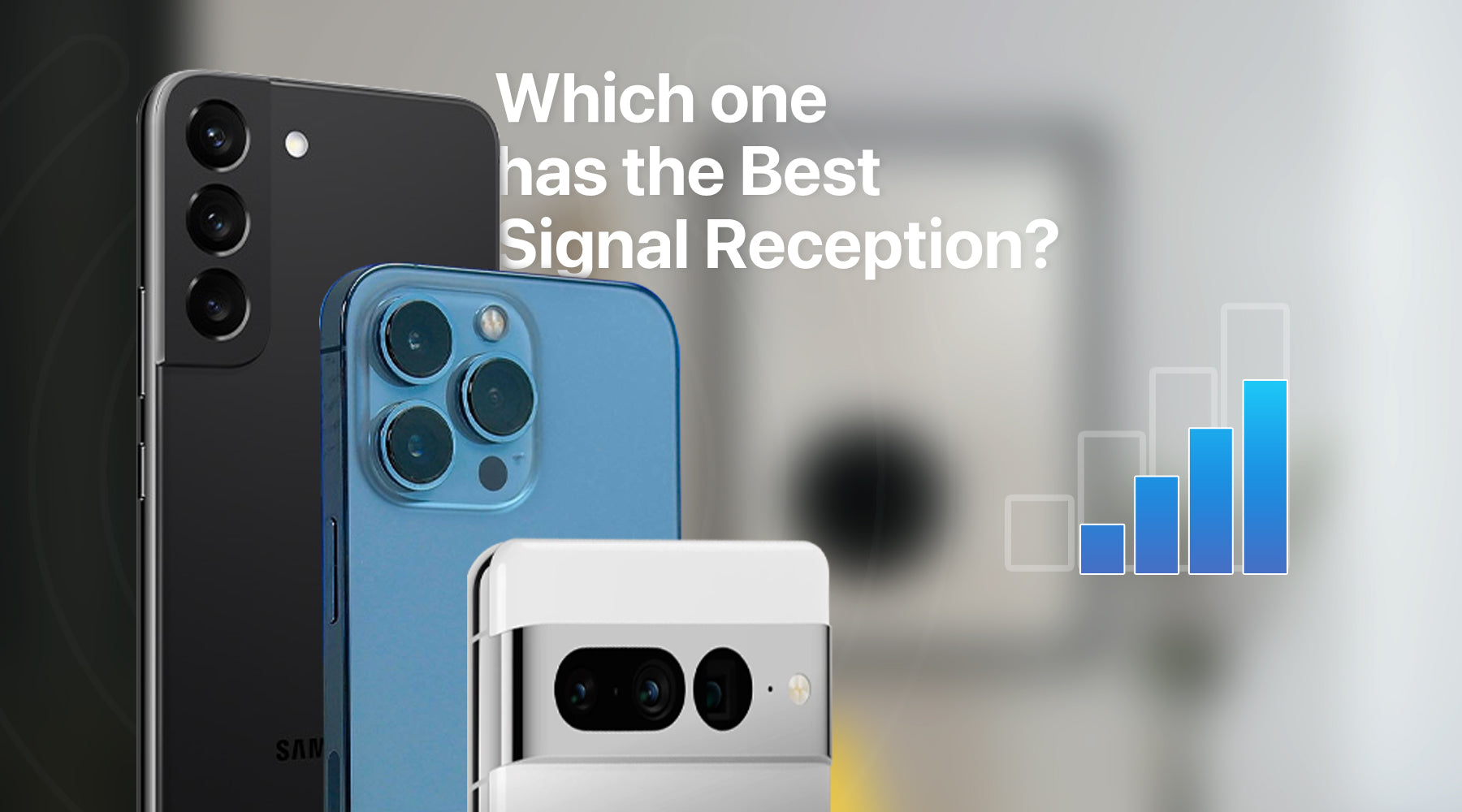Hvilken iPhone har den beste signalmottakelsen?